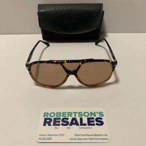 PERSOL Aviator Sunglasses PO3217S Tortoise Caramel